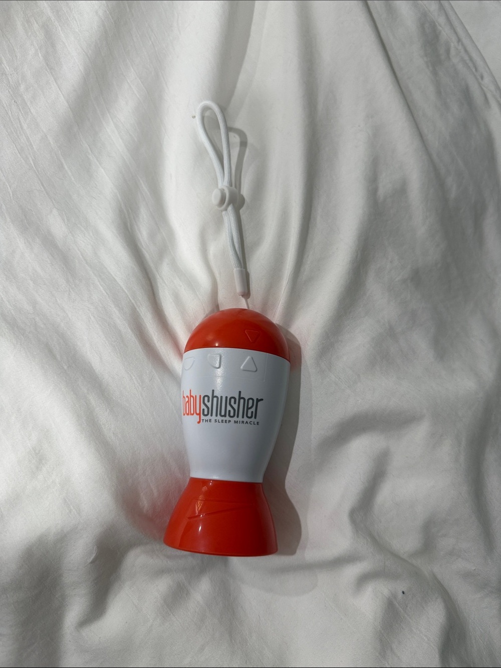 Baby Shusher Portable Baby Sleep Soother - Red/White